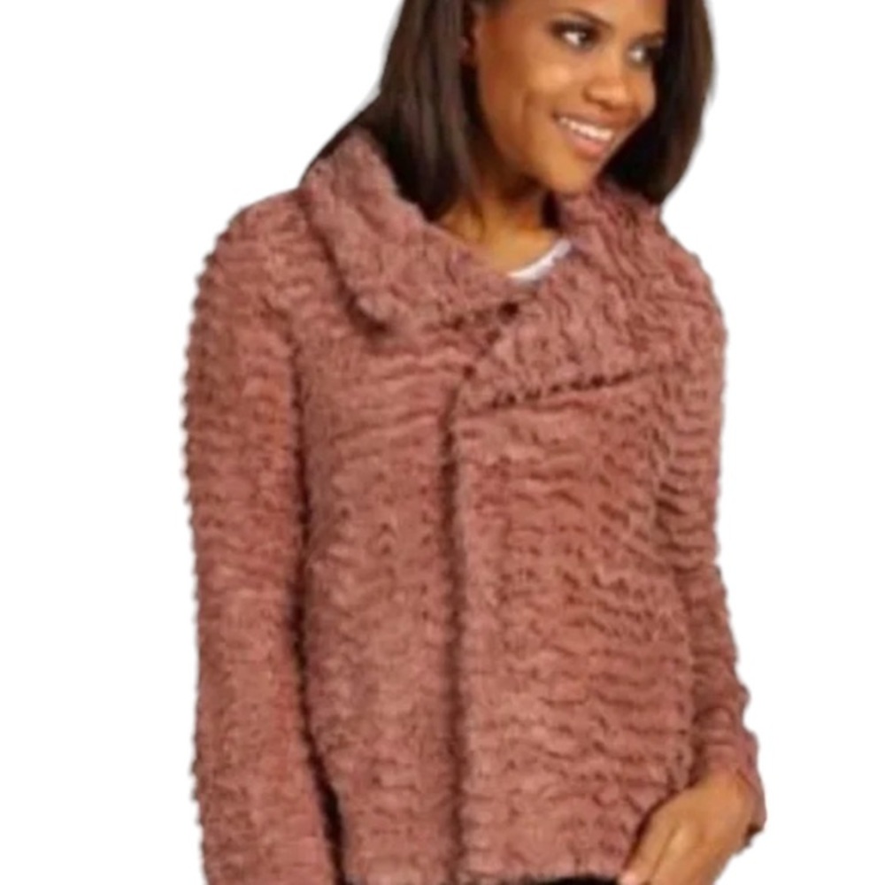 Patagonia Pelage Soft Teddy Faux Fur Zip-up